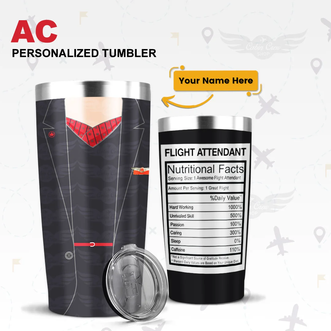 AC Cabin Crew Uniform Tumbler - Image 6