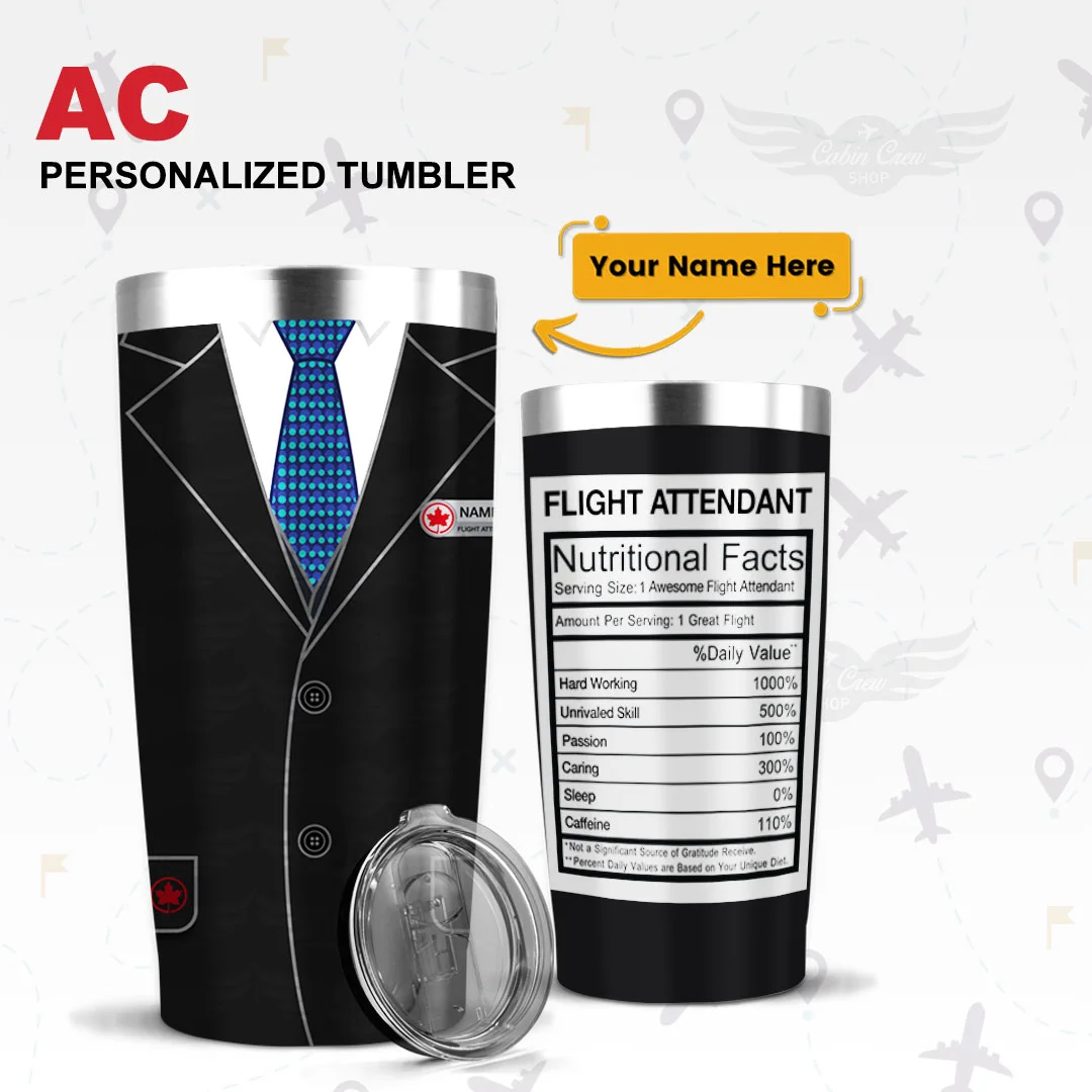 AC Cabin Crew Uniform Tumbler - Image 5