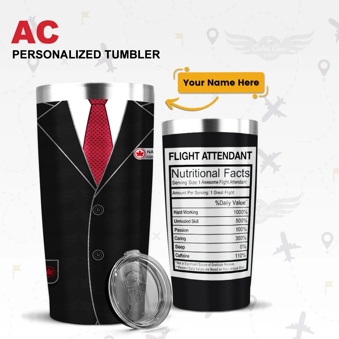 AC Cabin Crew Uniform Tumbler - Image 2