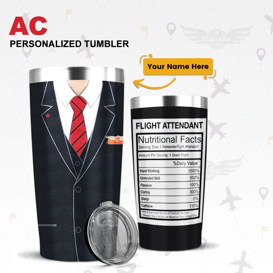 AC Cabin Crew Uniform Tumbler