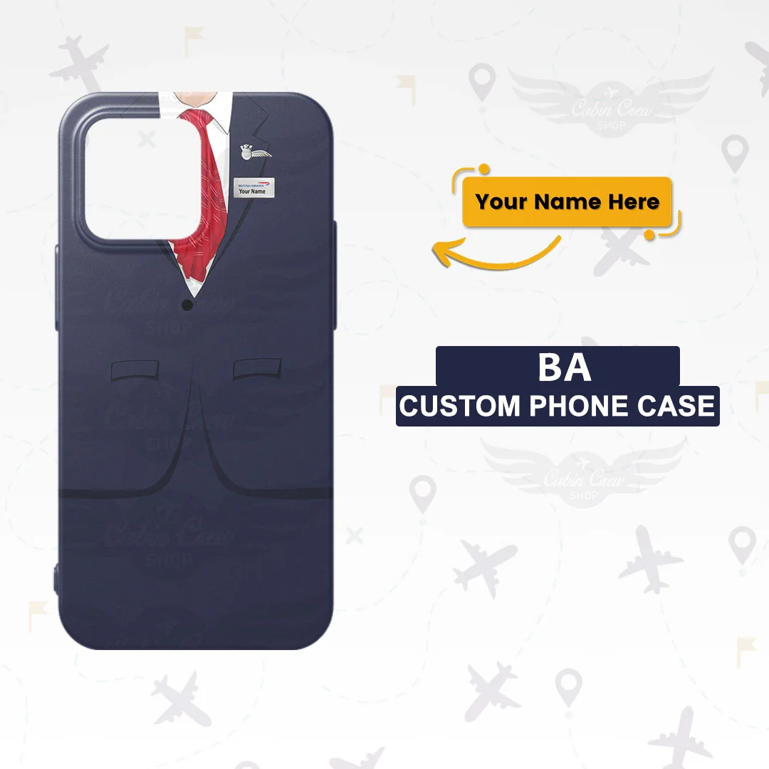 BA Cabin Crew Uniform Phone Case