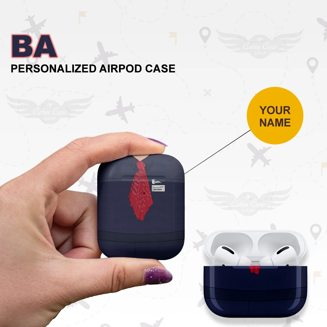BA Cabin Crew Airpods Case