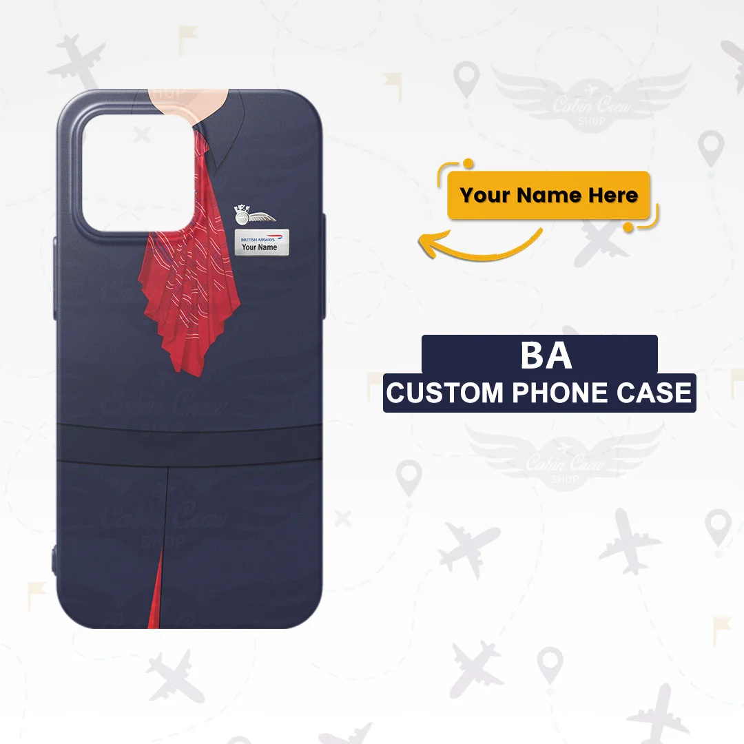 BA Cabin Crew Uniform Phone Case - Image 2
