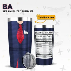 BA Cabin Crew Uniform Tumbler