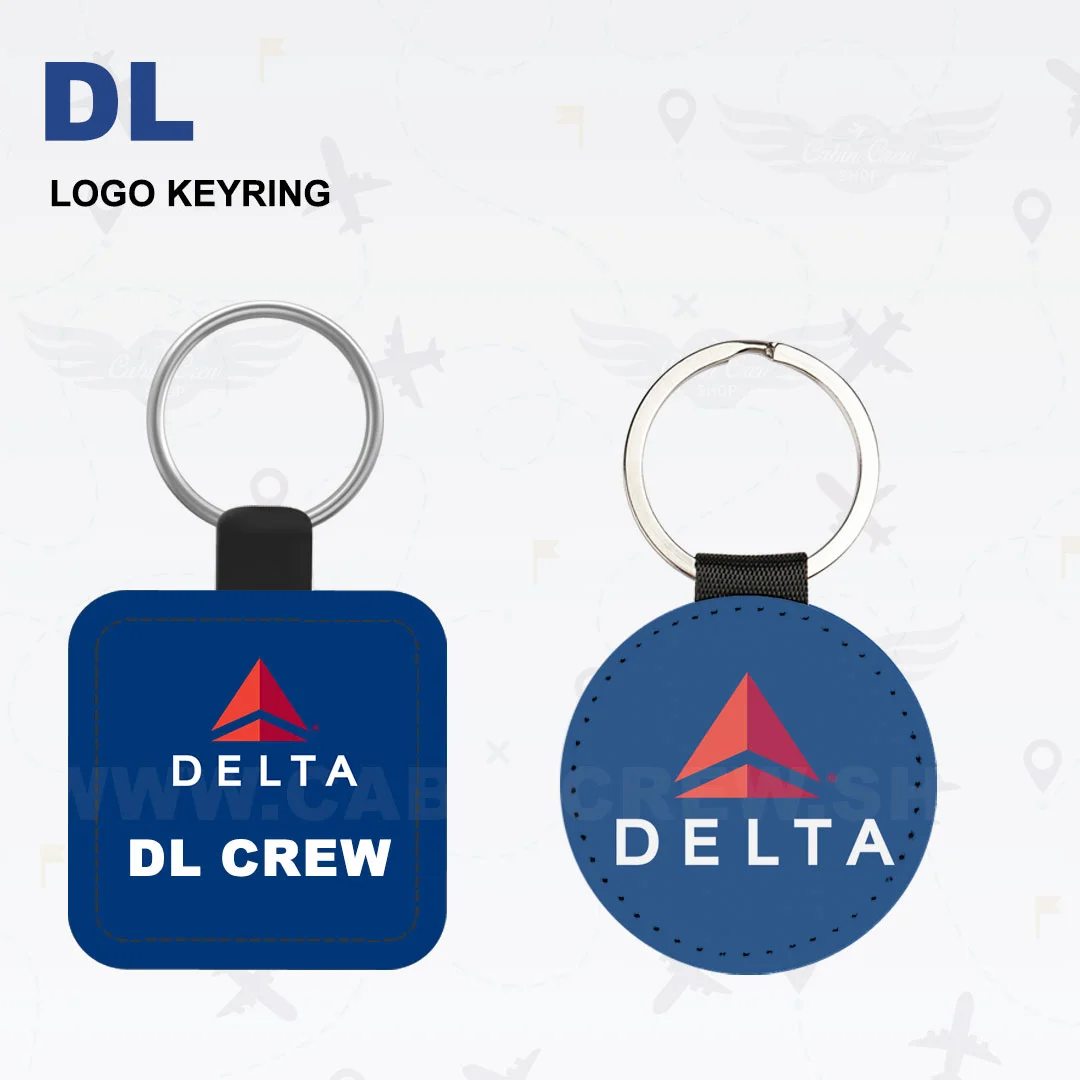 DL Logo Cabin Crew Keyring