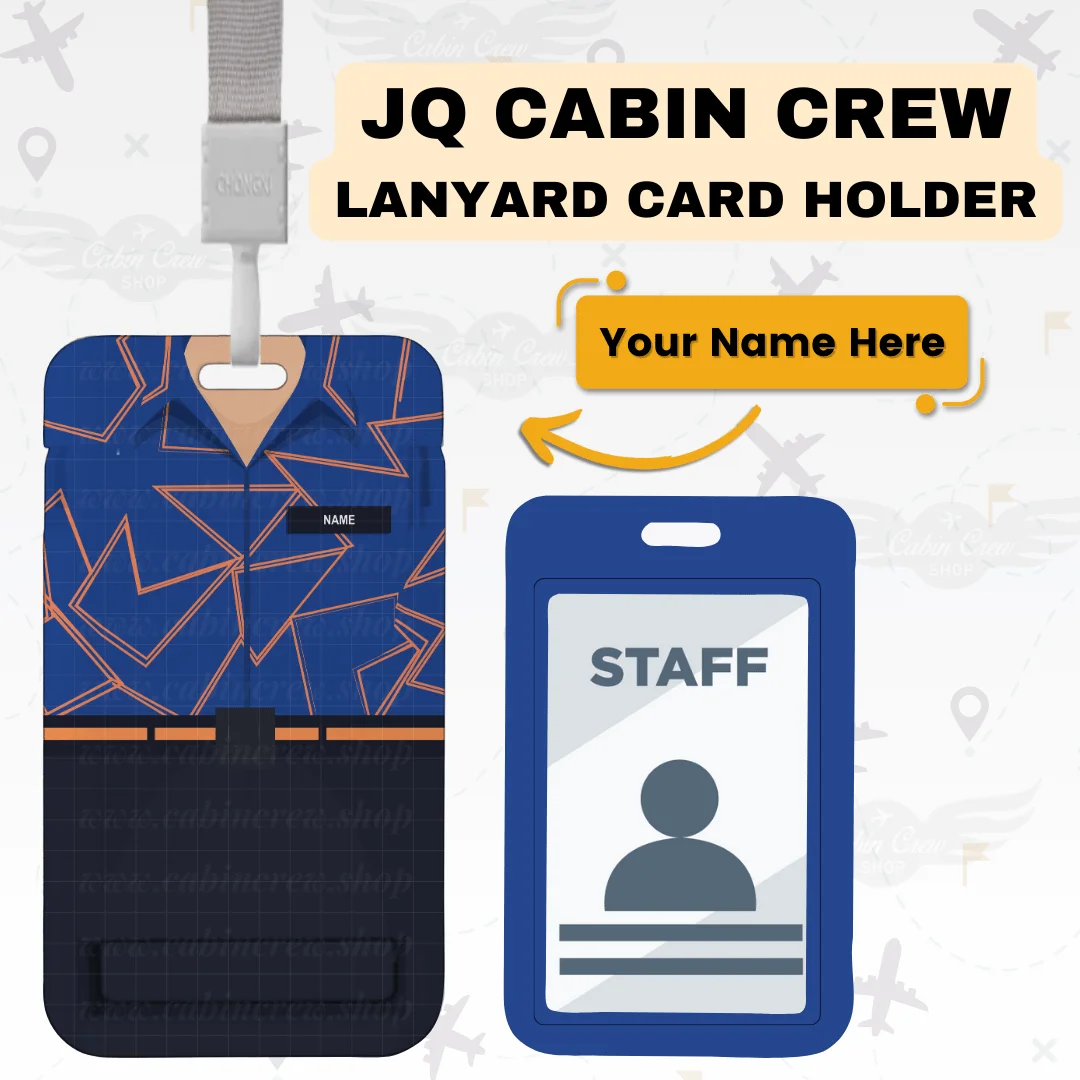 JQ Cabin Crew Lanyard & ID Holde - Image 4