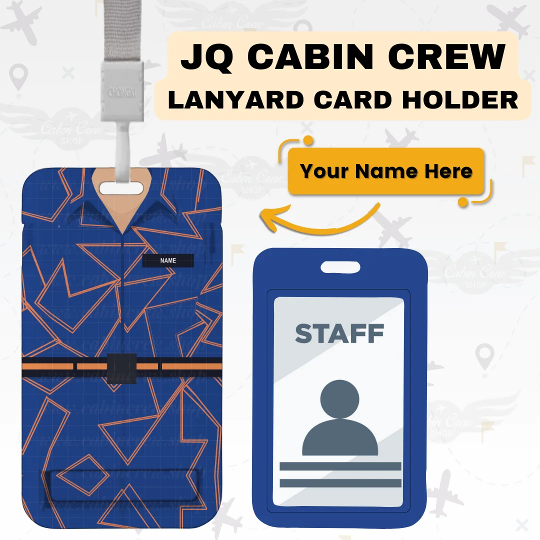 JQ Cabin Crew Lanyard & ID Holde - Image 3