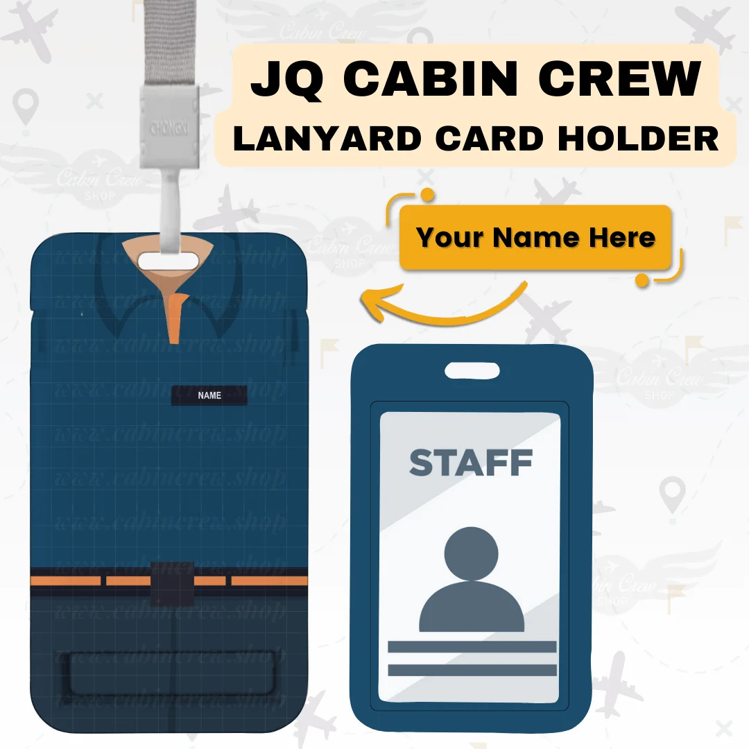 JQ Cabin Crew Lanyard & ID Holde