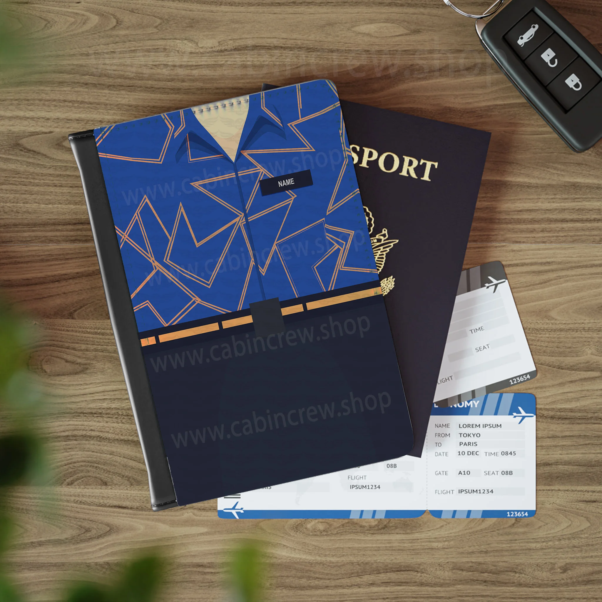 JQ Flight Attendant Passport Cover - Image 3