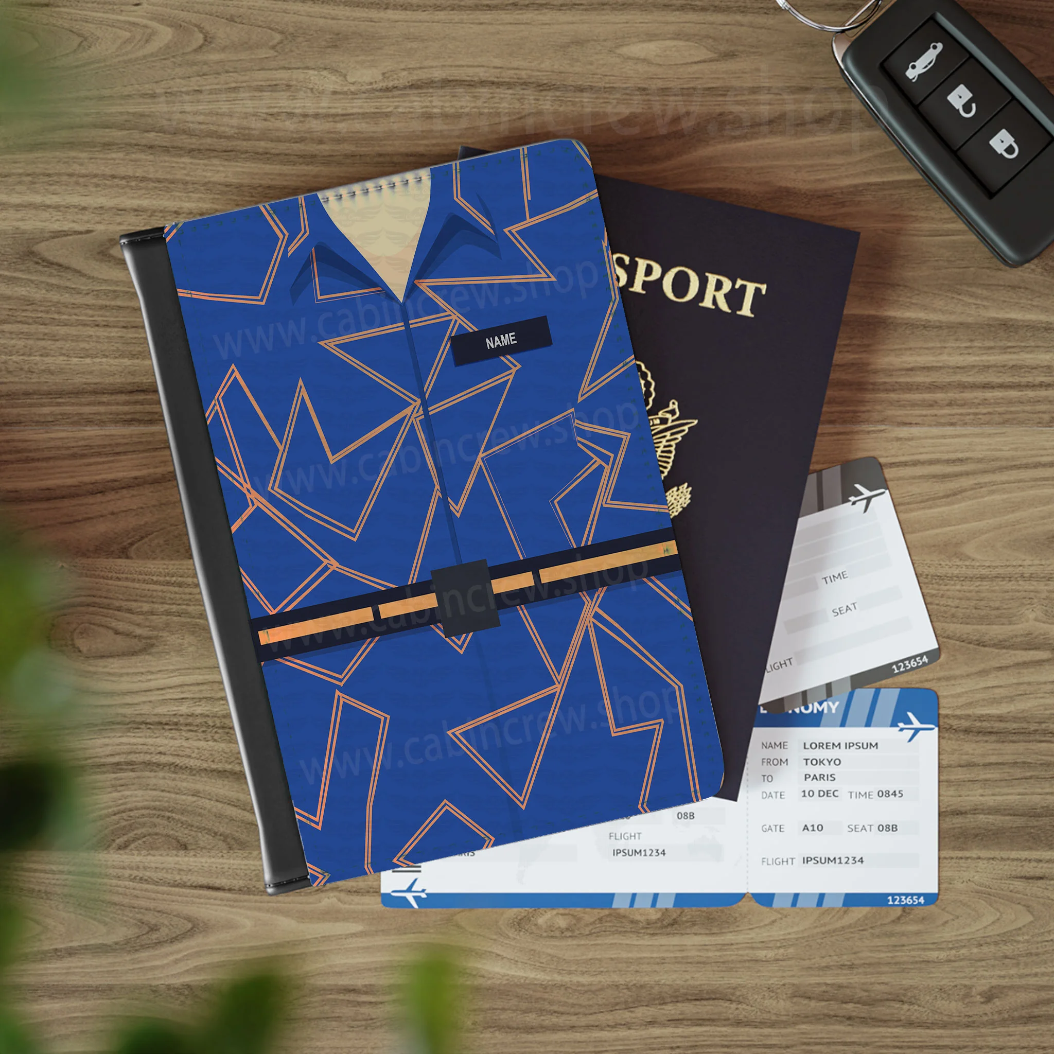 JQ Flight Attendant Passport Cover - Image 4