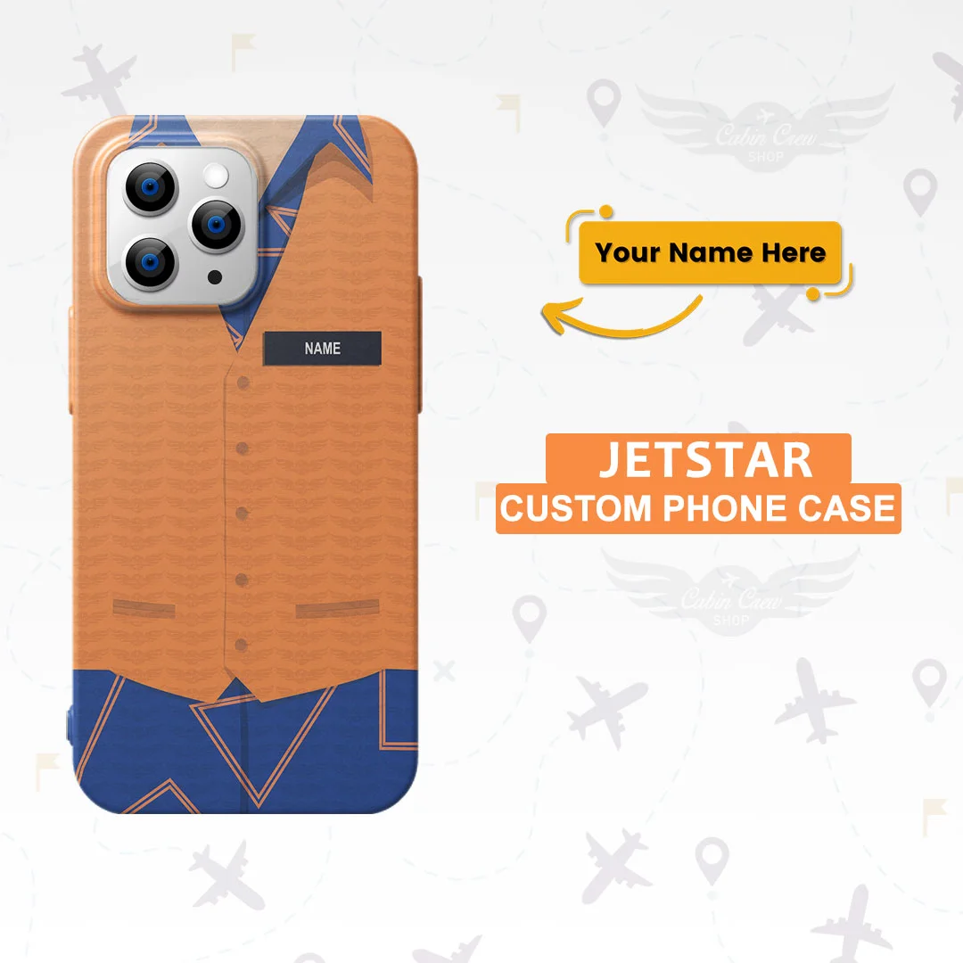JQ Cabin Crew Uniform Phone Case - Image 3