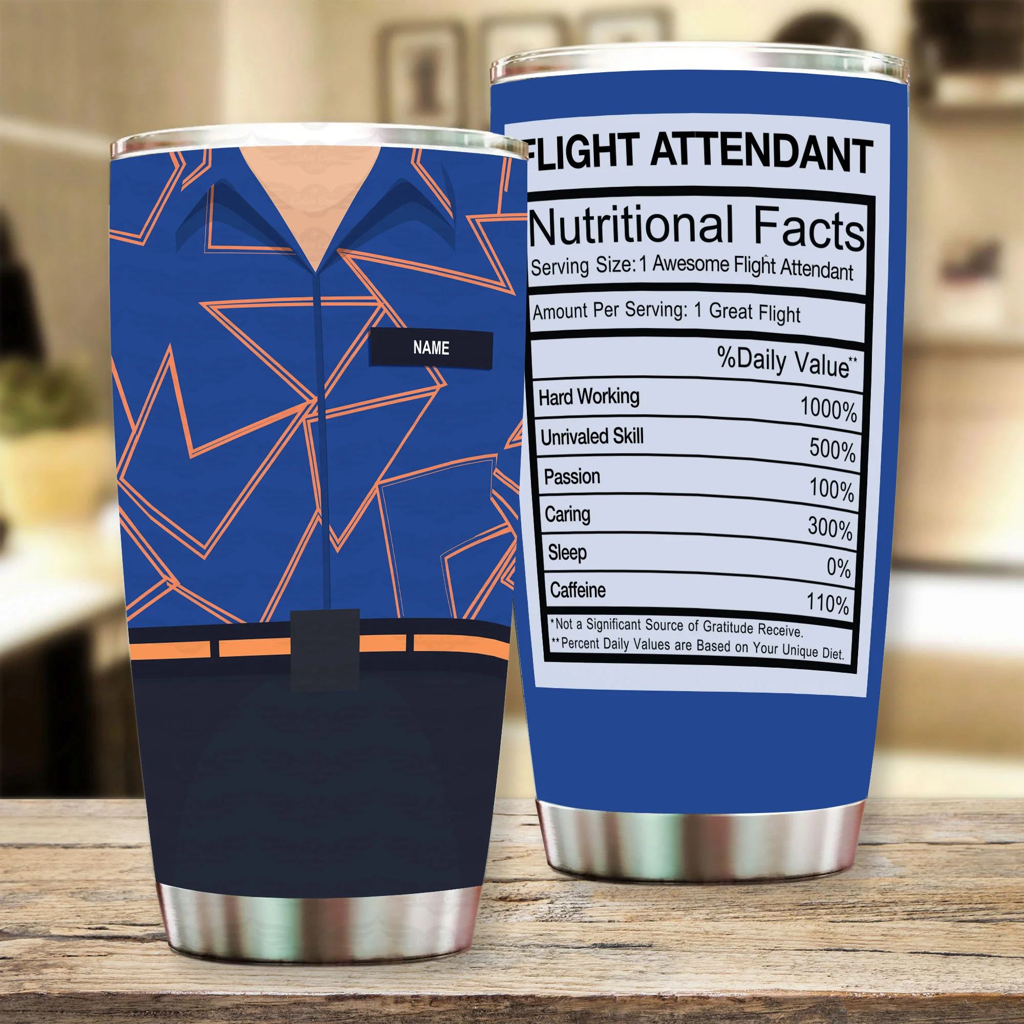 JQ Cabin Crew Uniform Tumbler - Image 2