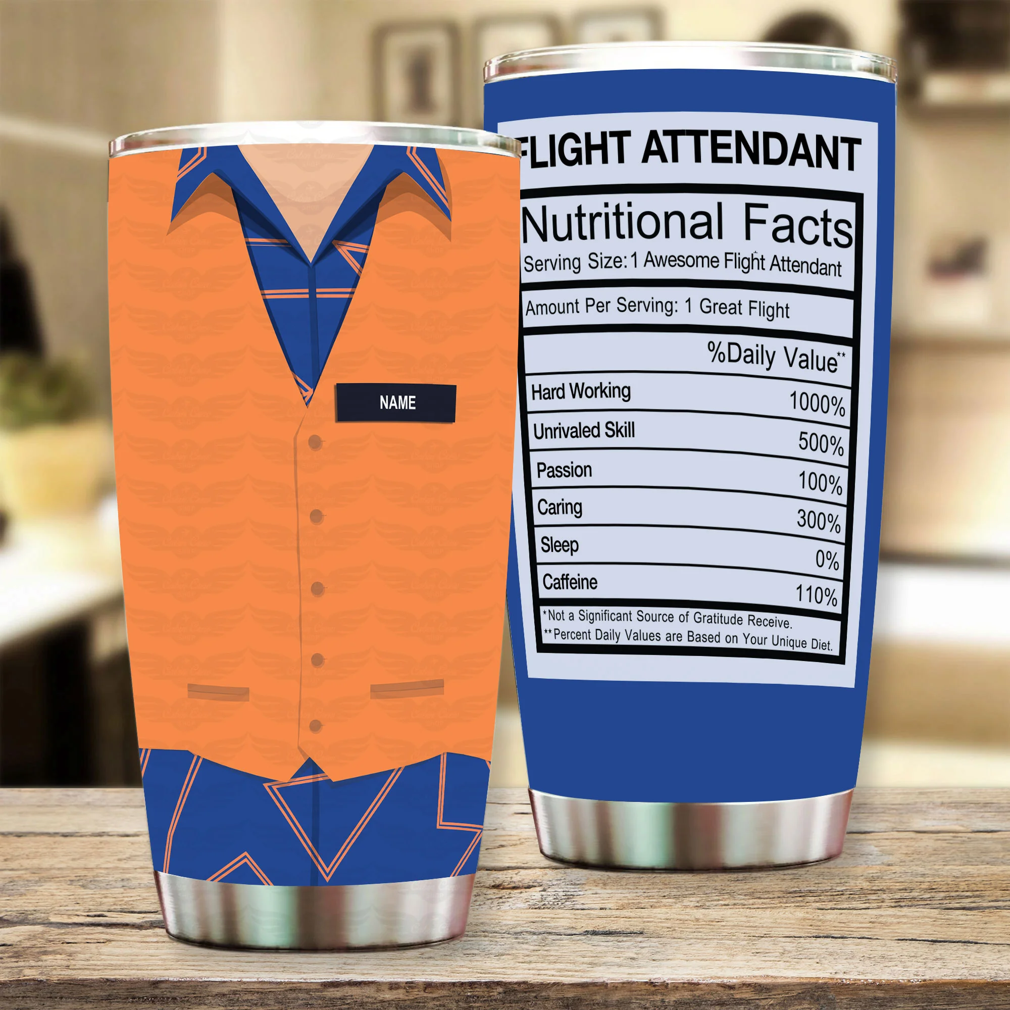 JQ Cabin Crew Uniform Tumbler - Image 3
