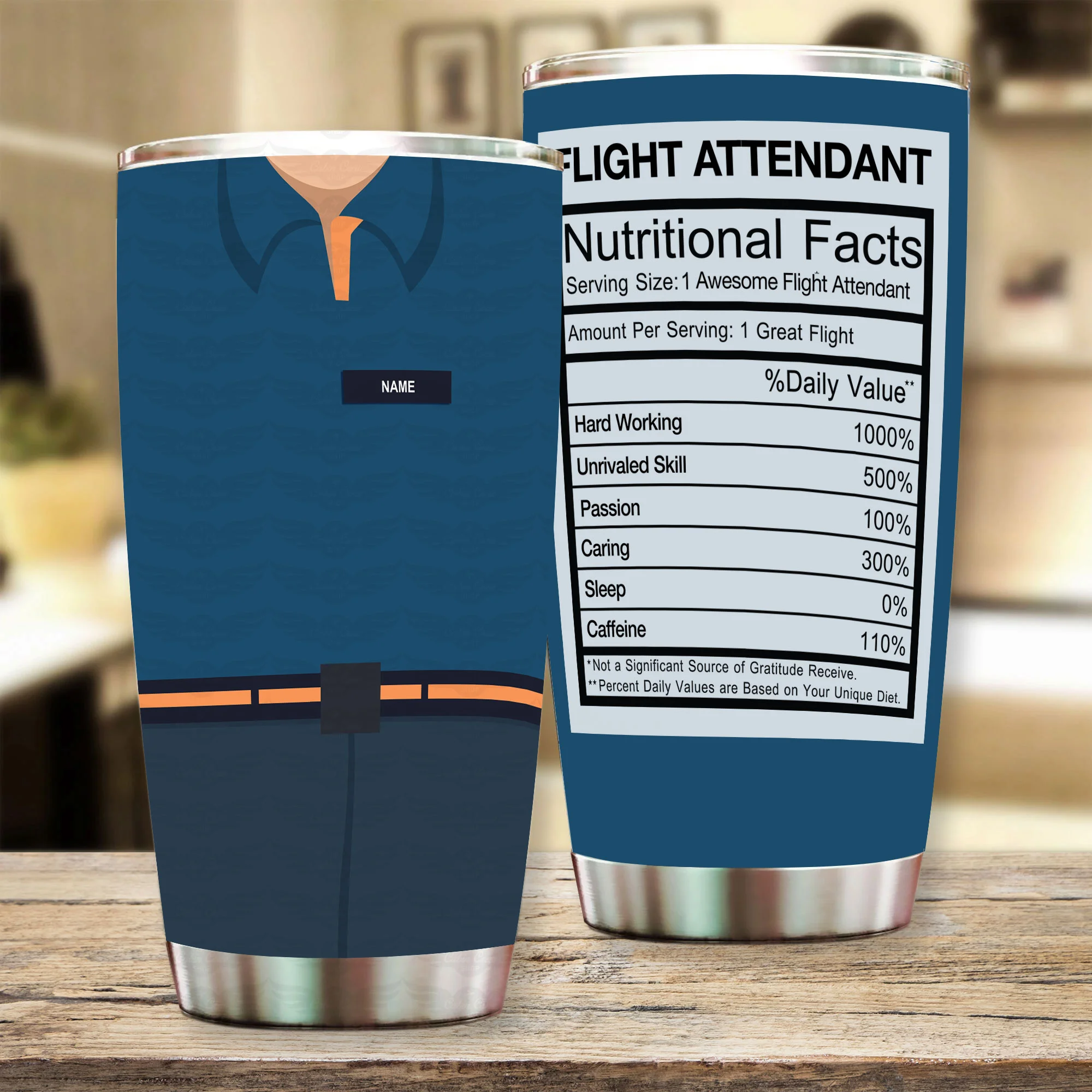 JQ Cabin Crew Uniform Tumbler - Image 4