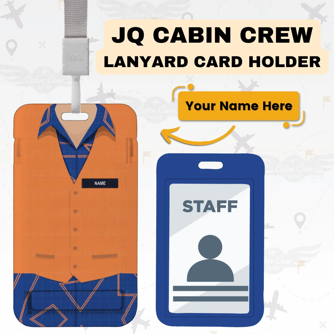 JQ Cabin Crew Lanyard & ID Holde - Image 2