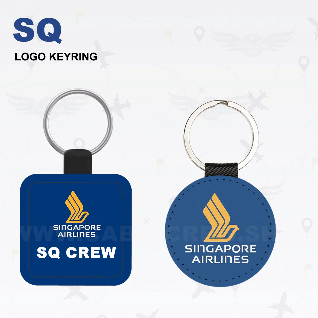 SQ Logo Cabin Crew Keyring