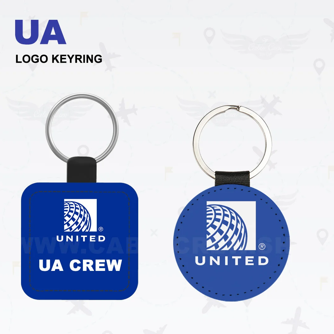 UA Logo Cabin Crew Keyring