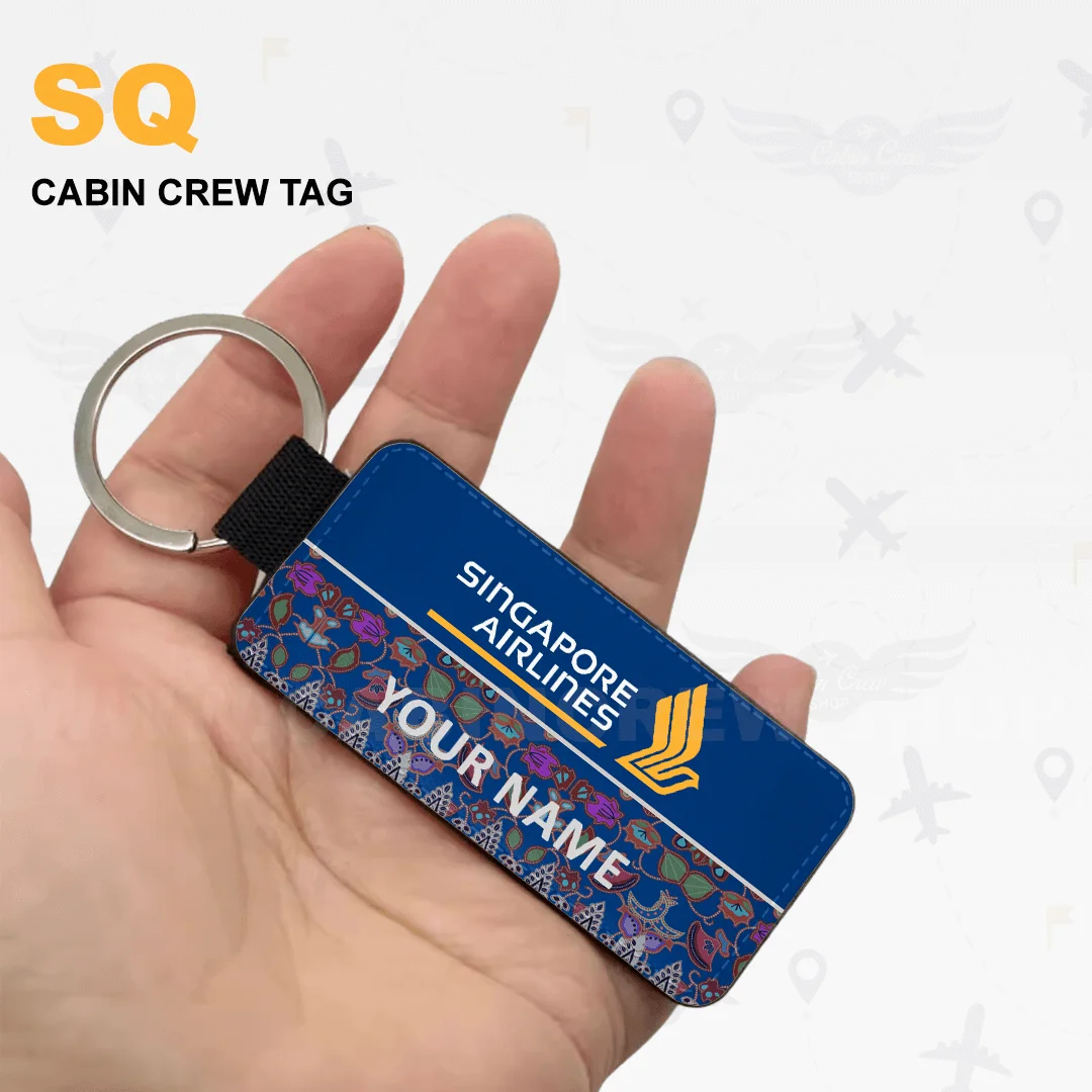 SQ Crew Name Tag