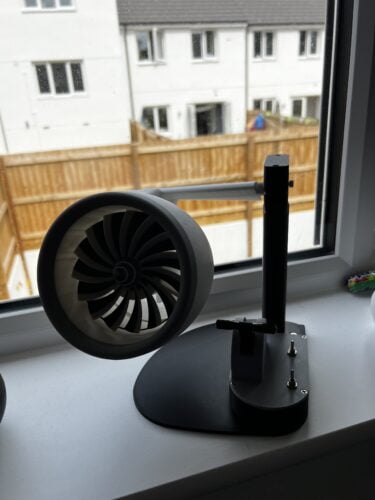 JetFan USB Turbofan Engine Model Airplane Engine Humidifier photo review