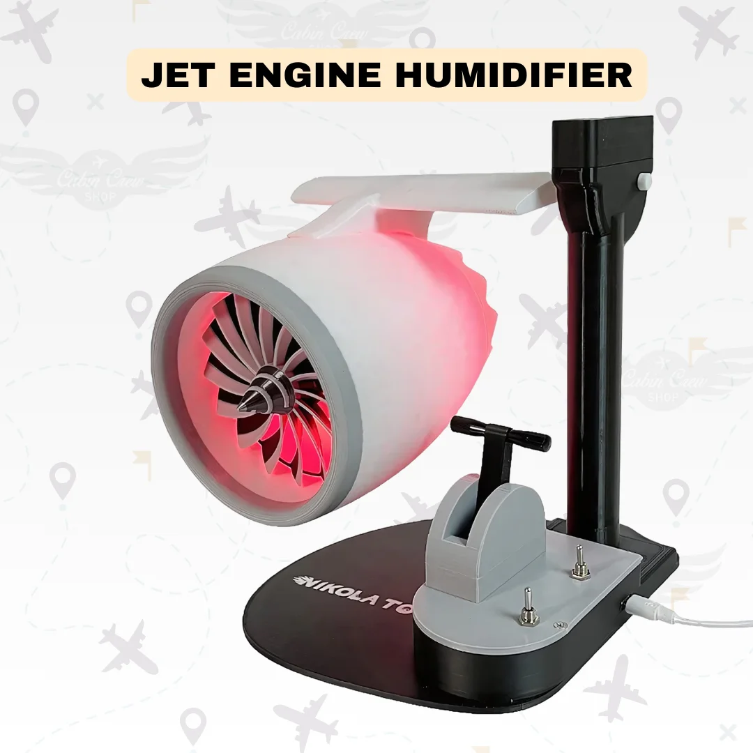 JetFan USB Turbofan Engine Model Airplane Engine Humidifier