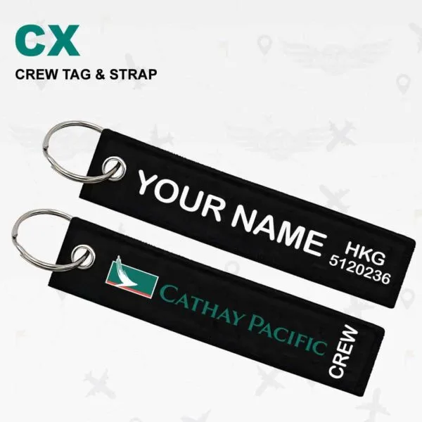 Cathay-Pacific-cabin-crew-tag-straps