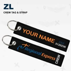 Rex Airlines cabin-crew-tag-straps