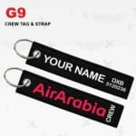 air-arabia cabin-crew-tag-straps