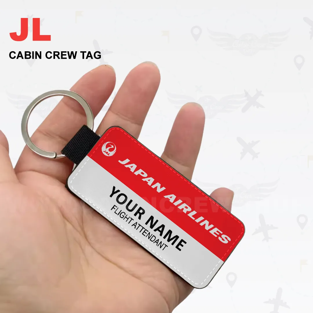 Japan Airlines Crew Name Tag