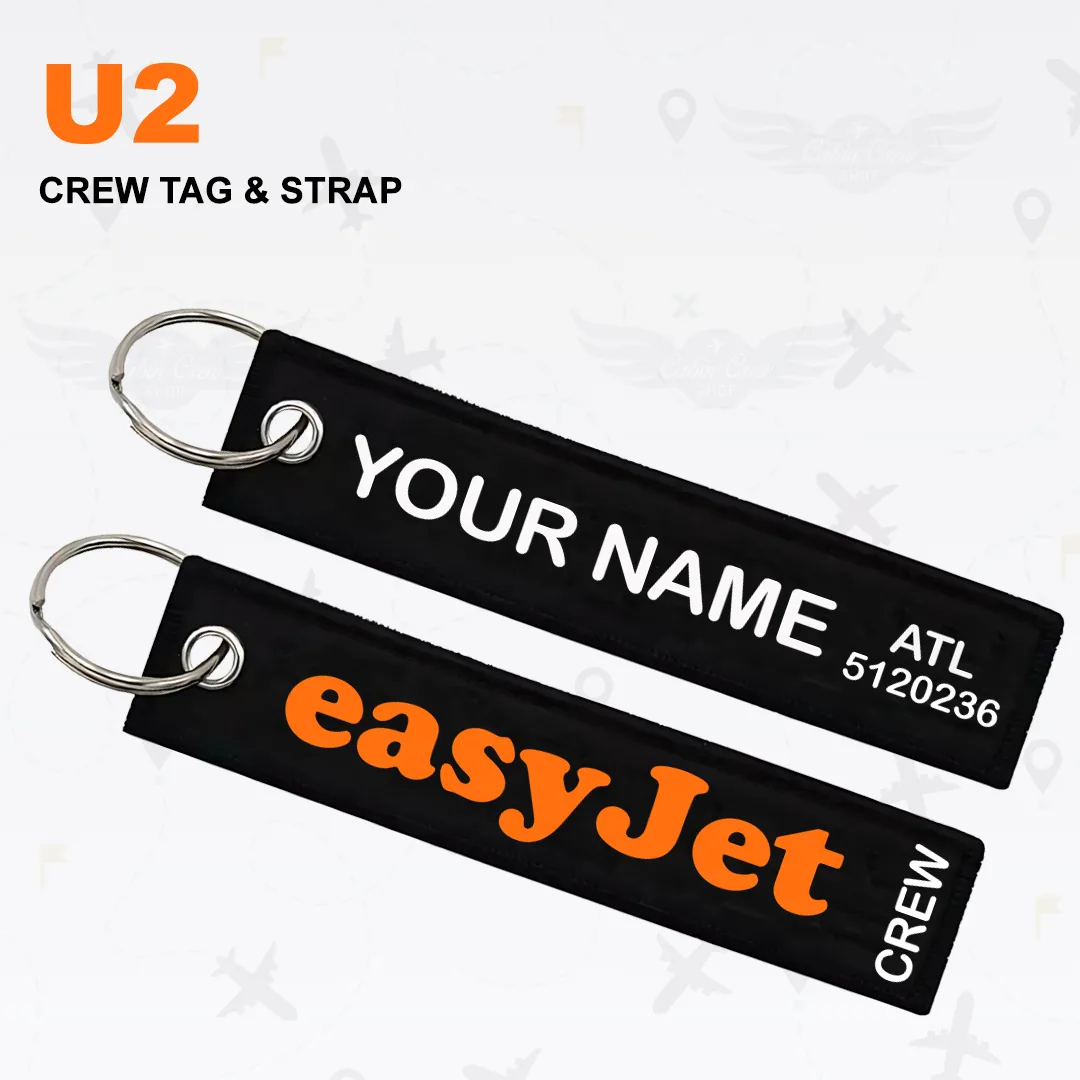 Easyjet Cabin Crew Tag & Strap