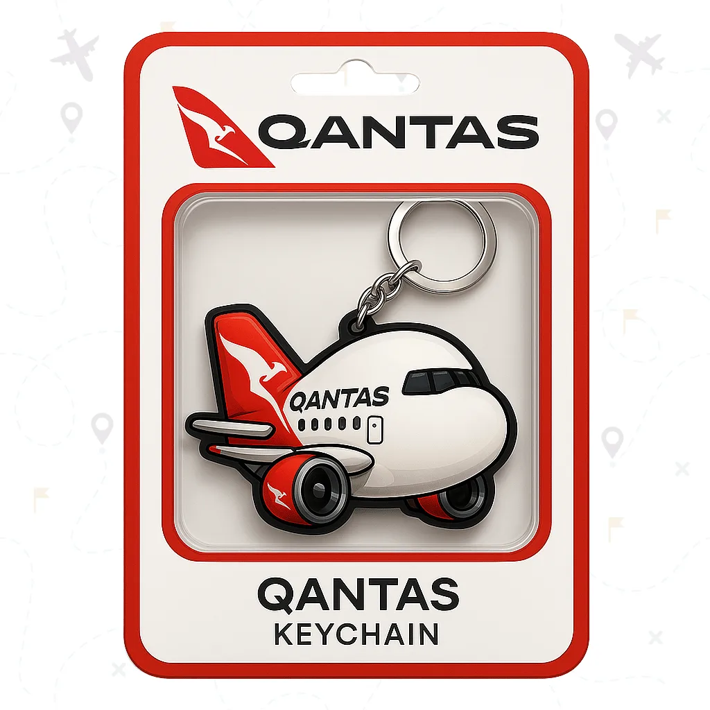 Qantas Flight Attendant Luggage Handle Wrap