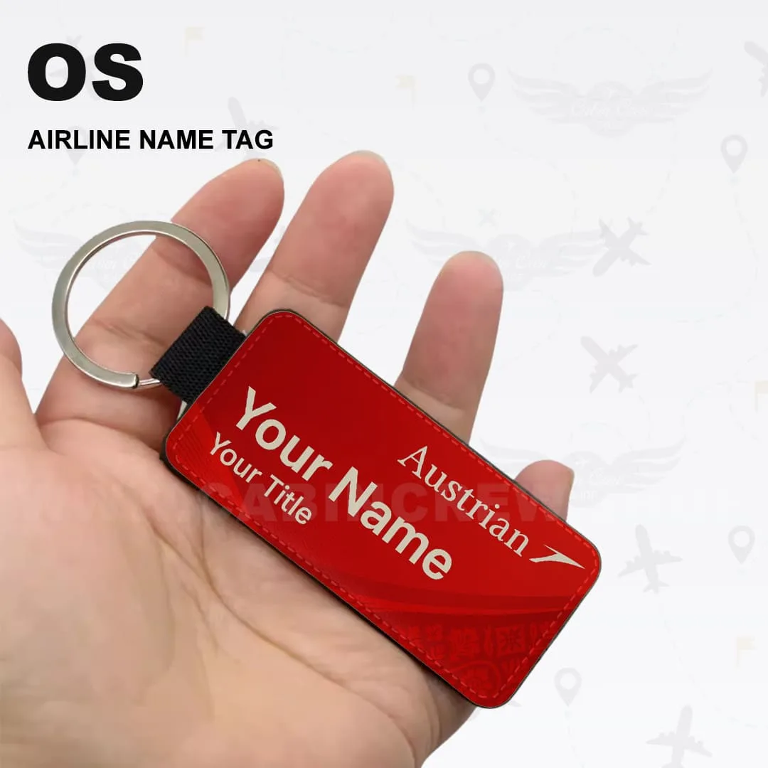 Austrian Airlines Crew Name Tag