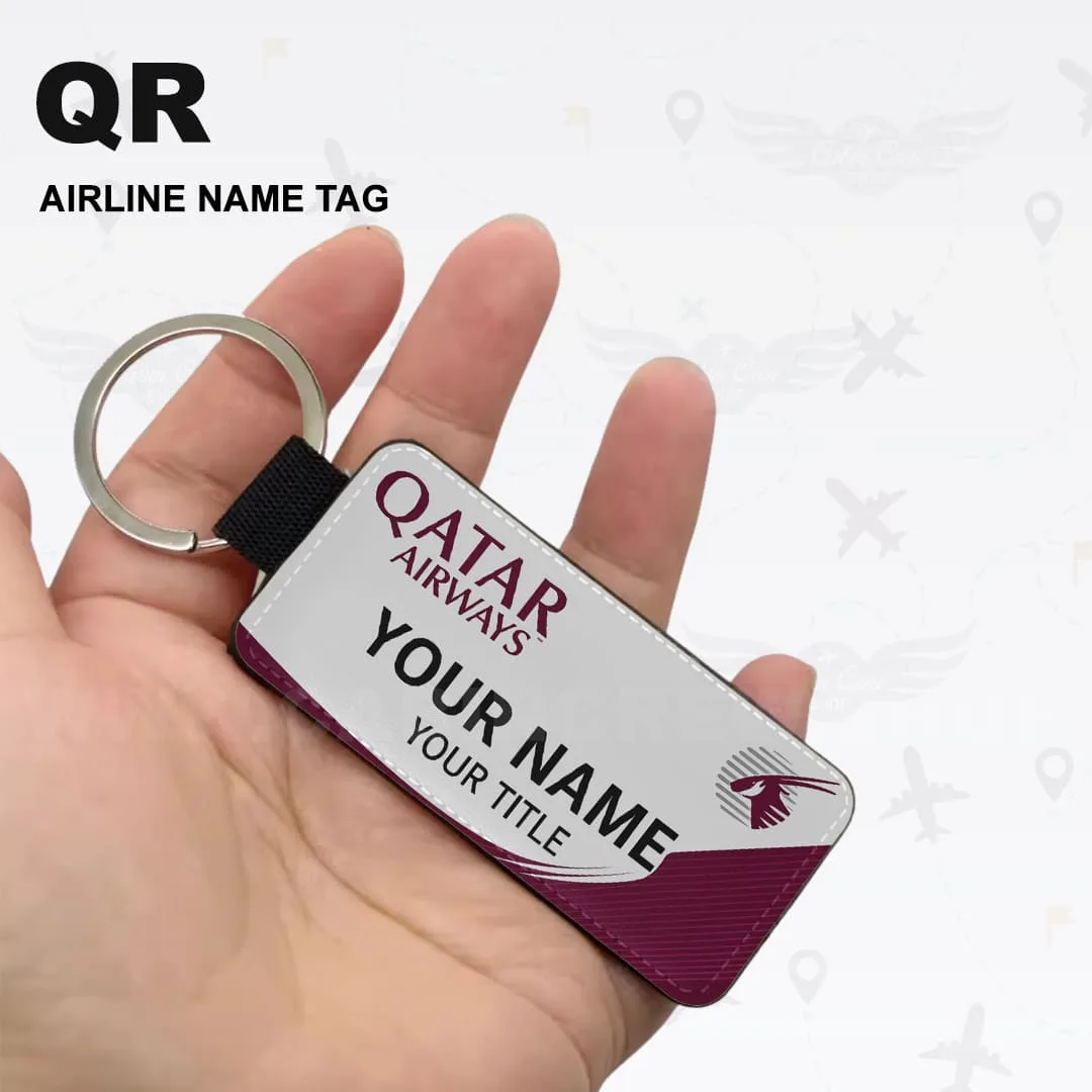 Qatar Airways Crew Name Tag