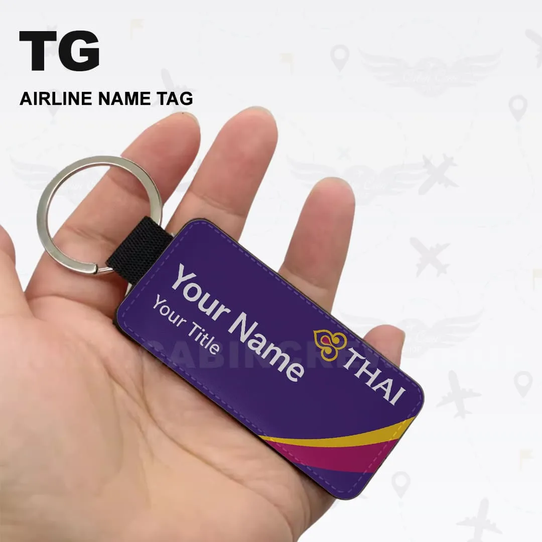 Thai Airways International Crew Name Tag