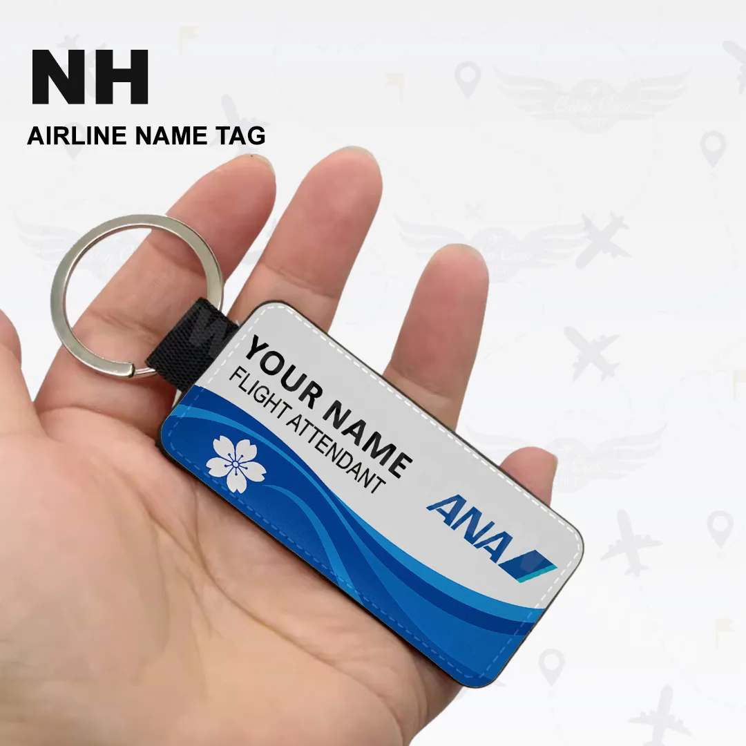 All Nippon Airways Crew Name Tag