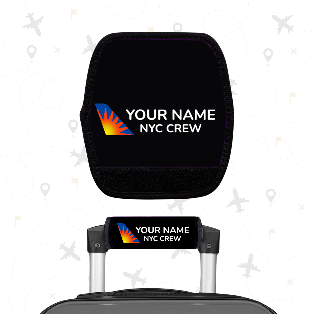Allegiant Flight Attendant Luggage Handle Wrap