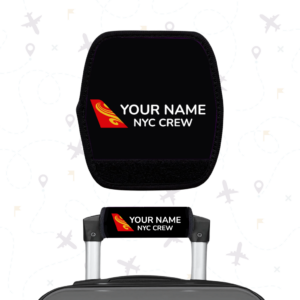 Hong Kong Airlines Flight Attendant Luggage Handle Wrap
