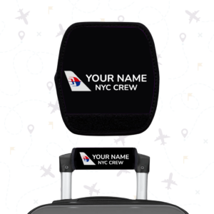 Malaysia Airlines Flight Attendant Luggage Handle Wrap