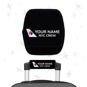 Malaysia Airlines Flight Attendant Luggage Handle Wrap