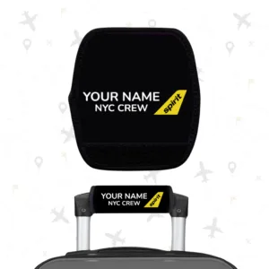Spirit Airlines Flight Attendant Luggage Handle Wrap