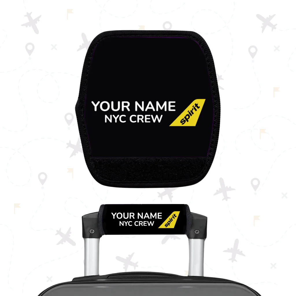 Spirit Airlines Flight Attendant Luggage Handle Wrap