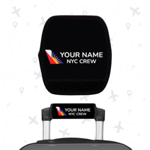 Philippine Airlines Flight Attendant Luggage Handle Wrap