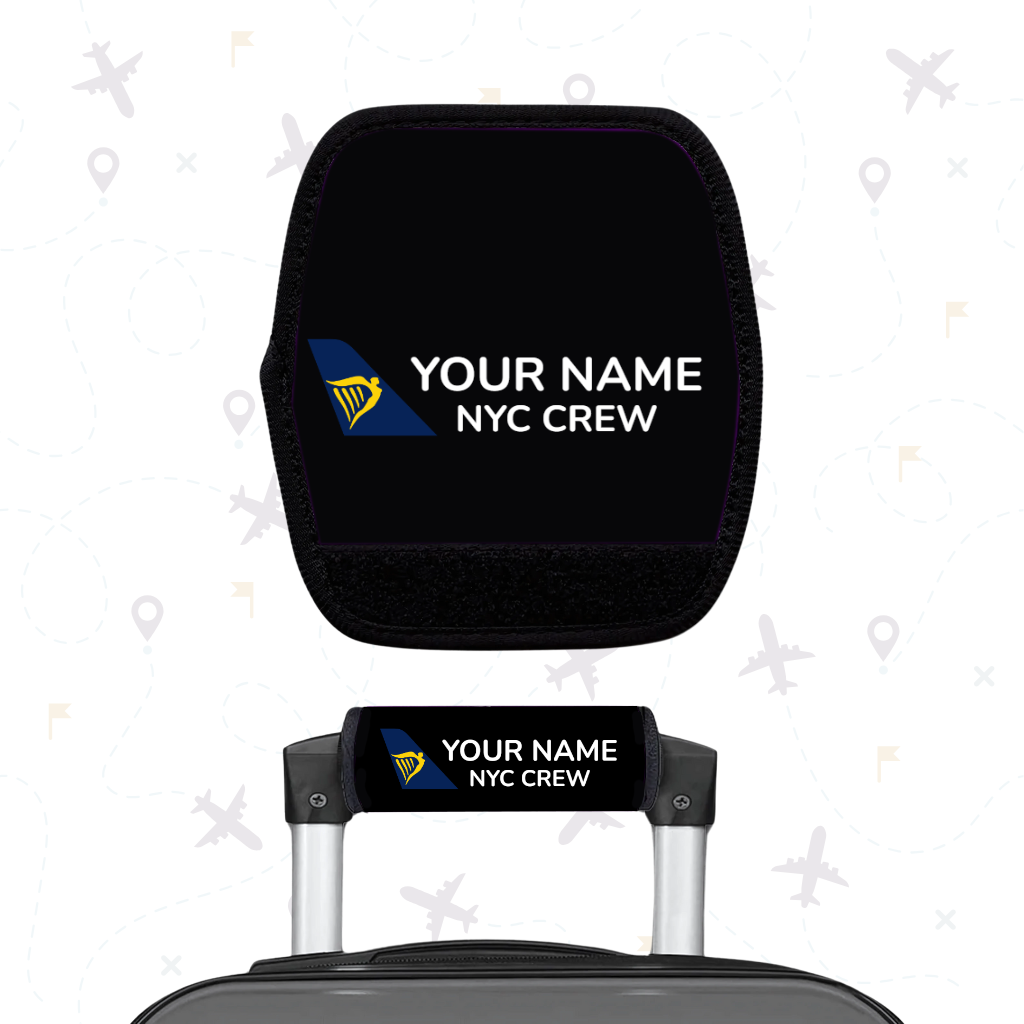 Ryanair UK Flight Attendant Luggage Handle Wrap