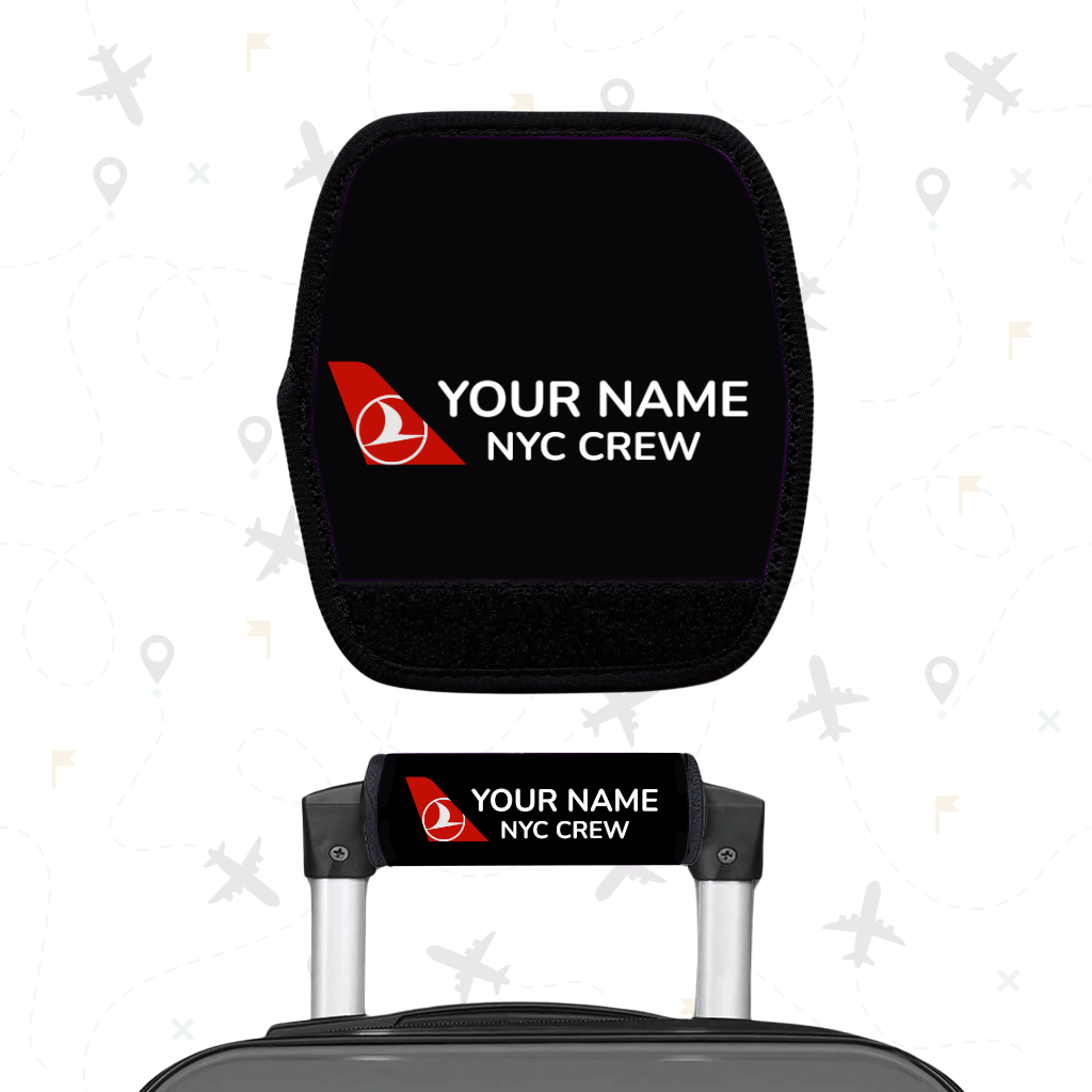 Turkish Airlines Flight Attendant Luggage Handle Wrap