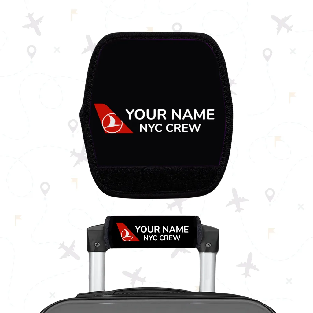 Turkish Airlines Flight Attendant Luggage Handle Wrap