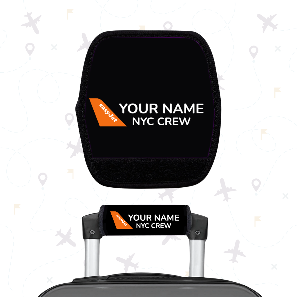 EasyJet Flight Attendant Luggage Handle Wrap