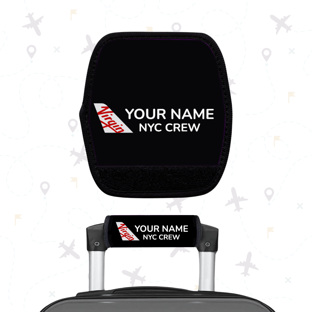 Virgin Australia Flight Attendant Luggage Handle Wrap