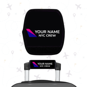 Wizz Air UK Flight Attendant Luggage Handle Wrap