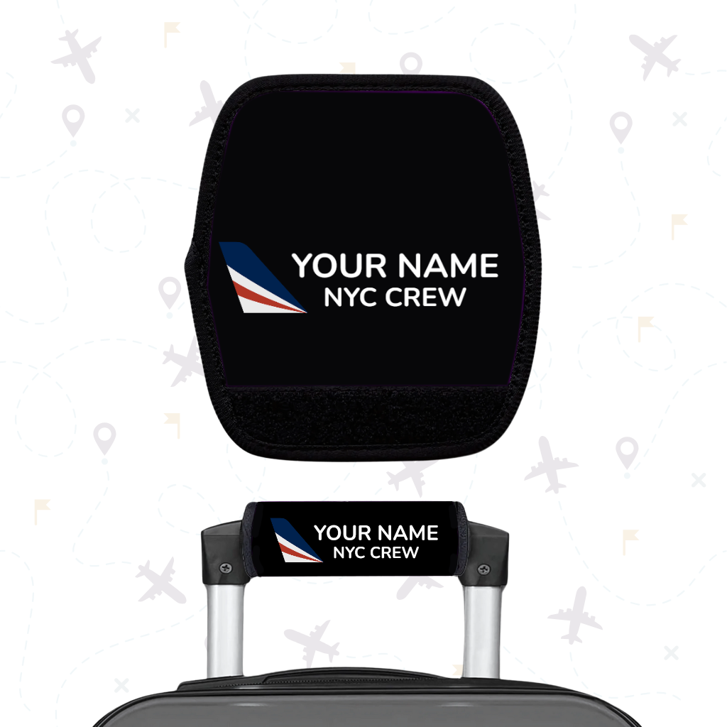 Rex Airlines Flight Attendant Luggage Handle Wrap